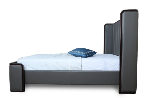 Manhattan Comfort Kingdom Graphite Full Bed