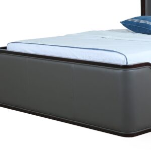 Manhattan Comfort Kingdom Graphite Full Bed