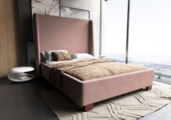 Manhattan Comfort Parlay Blush Full Bed