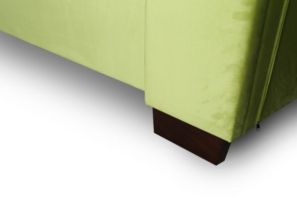 Manhattan Comfort Parlay Pine Green Queen Bed