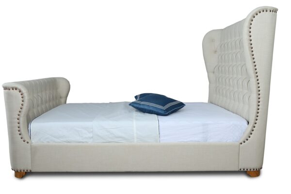 Manhattan Comfort Lola Ivory Full Bed