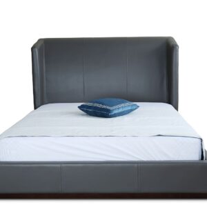 Manhattan Comfort Lenyx Graphite Full Bed