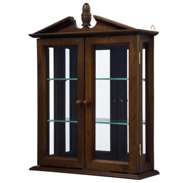 Design Toscano BN1722 17 Inch Mahogany Amesbury Manor Curio Cabinet