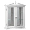 Design Toscano BN17221 17 Inch White Amesbury Manor Curio Cabinet