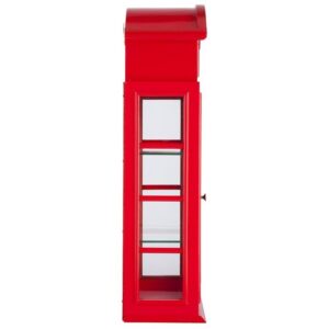 Design Toscano BN5230 15 1/2 Inch Telephone Booth Curio Cabinet