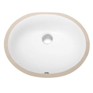 Blossom C09 1714 16 7/8 Inch Undermount Bathroom Sink