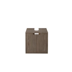 James Martin C105-SC19-AGR Boston 19 Inch Storage Cabinet in Ash Gray