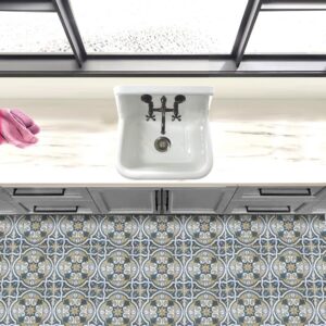 Nantucket Sinks CI-2218WNRG 22 Inch Cast Iron Wall-Mount Utility Sink