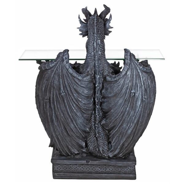 Design Toscano CL3195 27 1/2 Inch Subservient Dragon Table