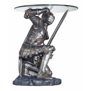 Design Toscano CL5307 16 Inch Battle Worthy Knight Table