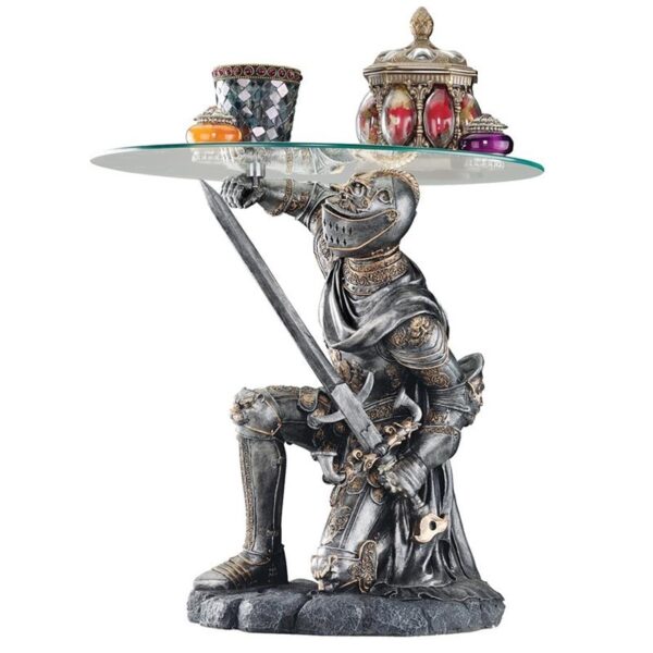 Design Toscano CL5307 16 Inch Battle Worthy Knight Table