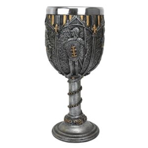 Design Toscano CL5698 3 Inch Legion of Kings Knights Goblet