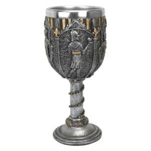 Design Toscano CL5698 3 Inch Legion of Kings Knights Goblet