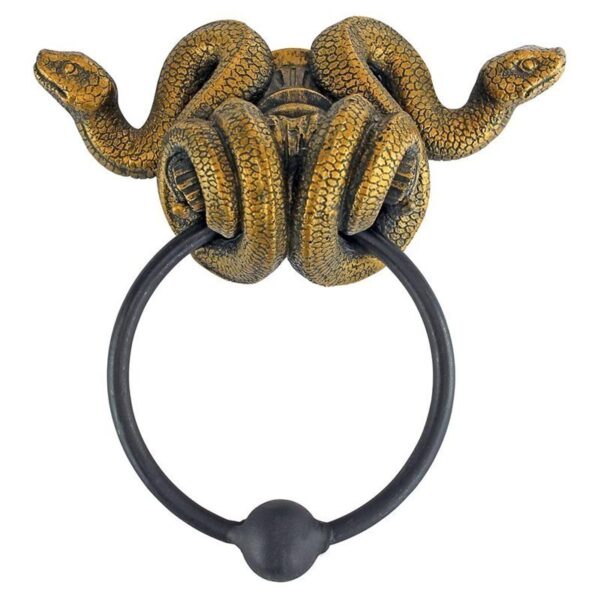 Design Toscano CL6795 6 Inch Egyptian Cobra Goddess Towel Ring