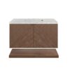 James Martin D200-V36-CSN-3EJP Marcello 36 Inch Chestnut Single Vanity with 3CM Eternal Jasmine Pearl Top