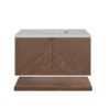 James Martin D200-V36-CSN-3ESR Marcello 36 Inch Chestnut Single Vanity with 3CM Eternal Serena Top