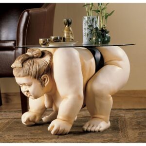 Design Toscano DB378001 27 Inch Basho The Sumo Wrestler Table