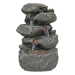 Design Toscano DW35127 7 Inch Anchor Falls Cascading Fountain