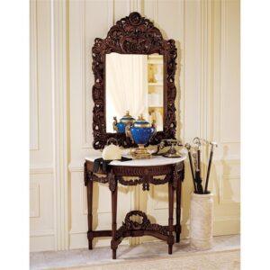 Design Toscano DY94047 34 Inch Chateau Gallet Console Set