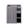 James Martin E110-V24-GSM Alicante 24 Inch Single Vanity Cabinet in Grey Smoke