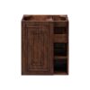 James Martin E110-V24-MCA Alicante 24 Inch Single Vanity Cabinet in Mid Century Acacia