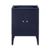 James Martin E213-V24-NVB Linden 24 Inch Single Vanity Cabinet in Navy Blue