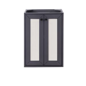 James Martin E303-V20-MG Chianti 20 Inch Single Vanity Cabinet in Mineral Grey