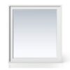 James Martin E444-M36-GW Addison 36 Inch Rectangular Mirror in Glossy White