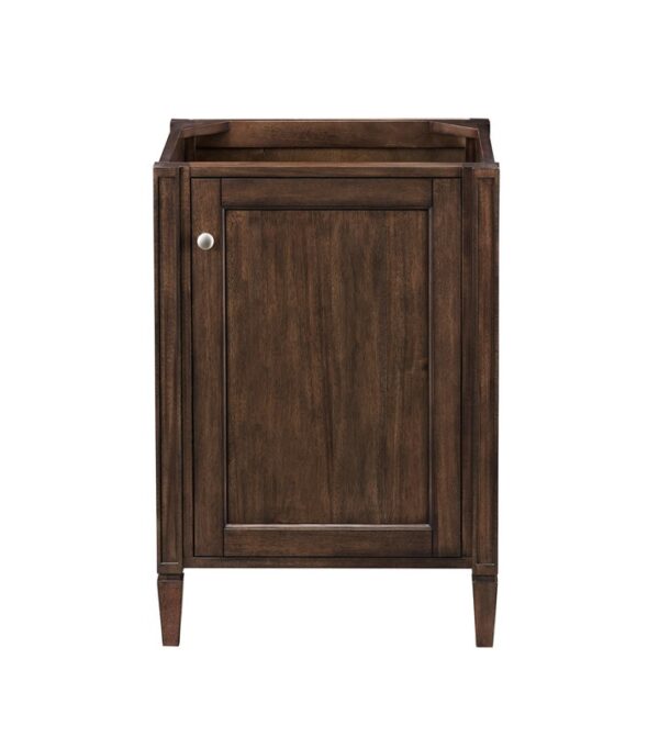 James Martin E652-V24-MCA Britannia 23 5/8 Inch Single Vanity Cabinet - Mid Century Acacia