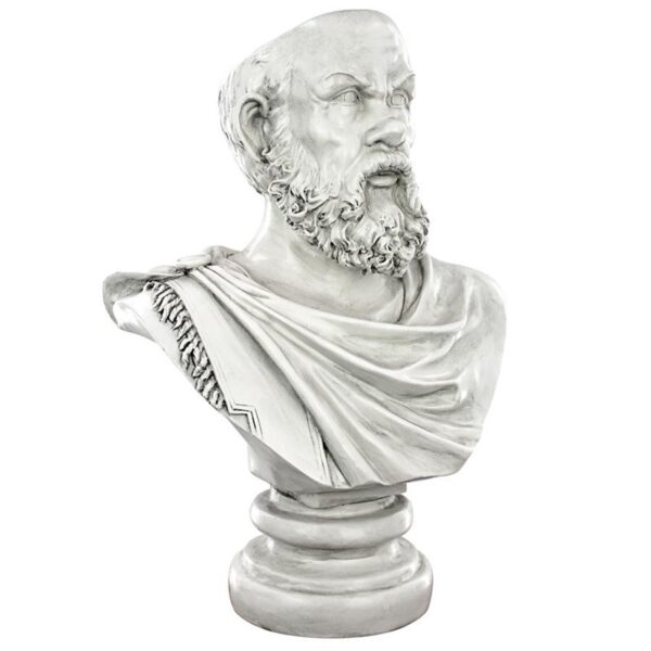 Design Toscano EU1010 9 Inch Socrates Bust Planter