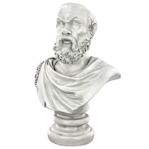 Design Toscano EU1010 9 Inch Socrates Bust Planter