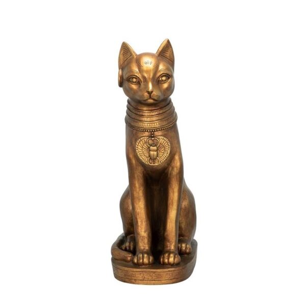 Design Toscano EU1012 7 Inch Golden Bastet Statue