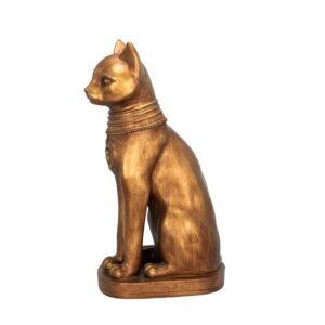 Design Toscano EU1012 7 Inch Golden Bastet Statue