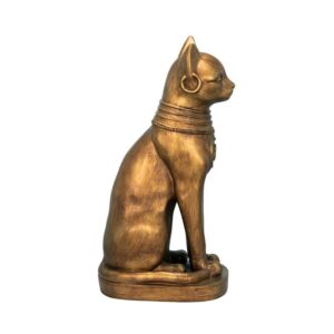 Design Toscano EU1012 7 Inch Golden Bastet Statue