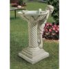 Design Toscano EU1392 23 1/2 Inch Summers Splash Birdbath