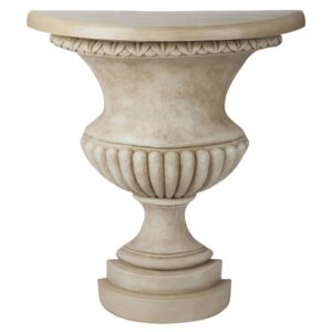 Design Toscano EU29439 26 Inch Garden of Versailles Wall Urn Console