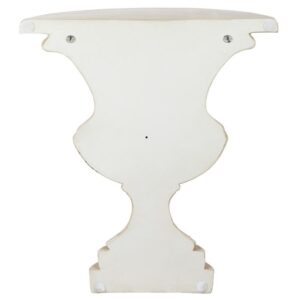 Design Toscano EU29439 26 Inch Garden of Versailles Wall Urn Console