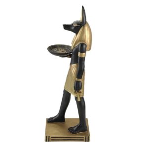 Design Toscano EU32518 9 Inch Anubis Servant of the Pharaohs Butler