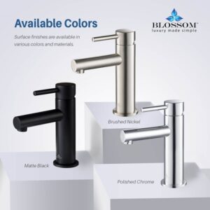 Blossom F01 116 6 7/8 Inch Single Handle Bathroom Faucet