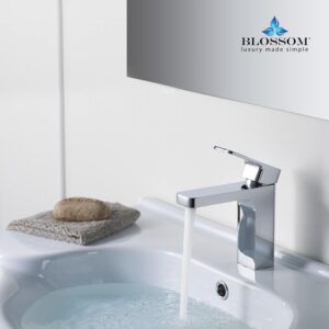 Blossom F01 118 6 1/4 Inch Single Handle Bathroom Faucet