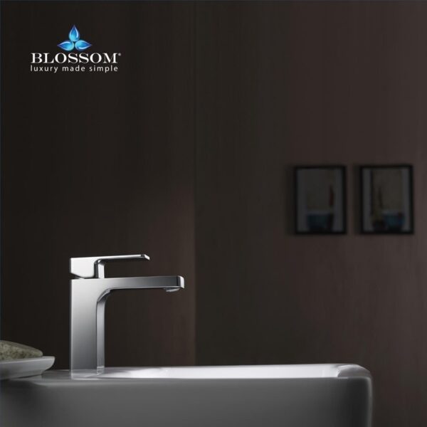 Blossom F01 118 6 1/4 Inch Single Handle Bathroom Faucet