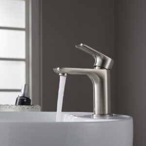 Blossom F01 120 6 1/8 Inch Single Handle Bathroom Faucet