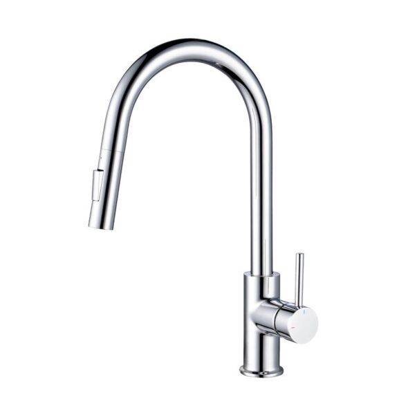 Blossom F01 206 16 1/2 Inch Single Handle Pull Down Kitchen Faucet