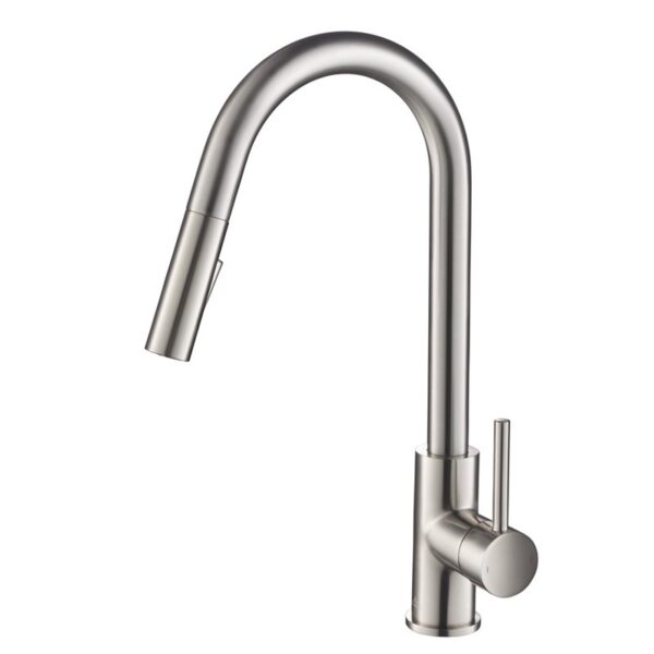 Blossom F01 206 16 1/2 Inch Single Handle Pull Down Kitchen Faucet