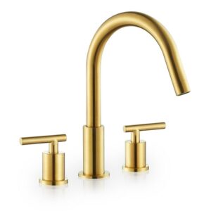 Altair F0223-BAF Balen 10 3/8 Inch Widespread Two Handle High-Arc Bathroom Faucet