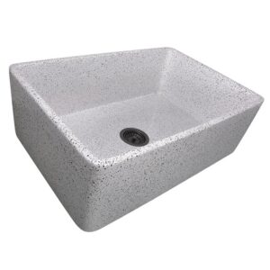 Nantucket Sinks FCFS3020S-PietraSarda Vineyard 30 Inch Farmhouse Fireclay Sink in Pietra Sarda Finish