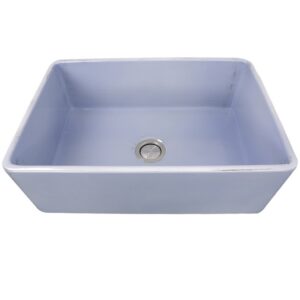 Nantucket Sinks FCFS3020S-ShabbySugar Vineyard 30 Inch Farmhouse Fireclay Sink in Shabby Sugar Finish