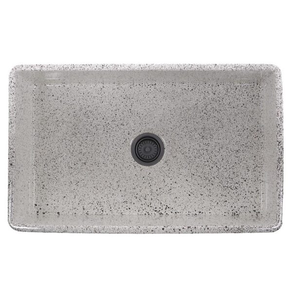 Nantucket Sinks FCFS3320S-PietraSarda Vineyard 33 Inch Farmhouse Fireclay Sink in Pietra Sarda Finish