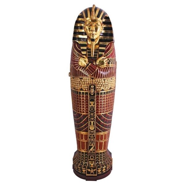 Design Toscano FY1059 21 Inch King Tut Sarcophagus Bookshelves