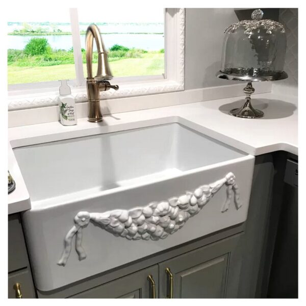 Nantucket Sinks Garland-30W Cape 30.25 Inch Italian Farmhouse Fireclay Sink